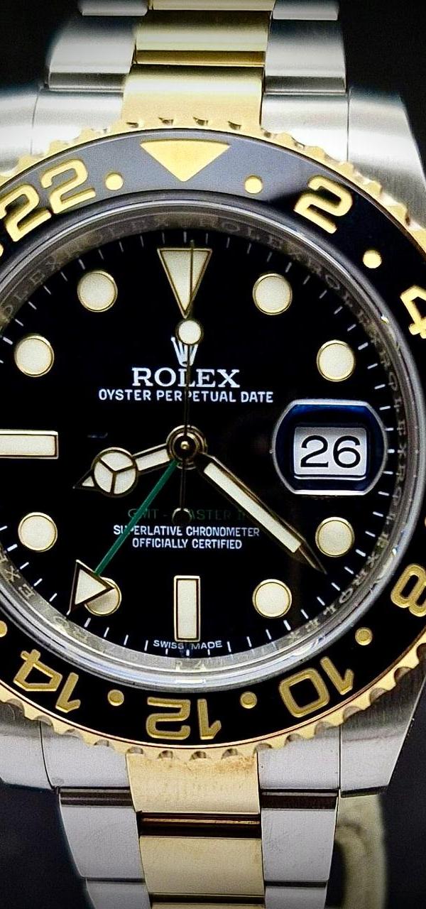 Rolex GMT Master II - Gold & Steel