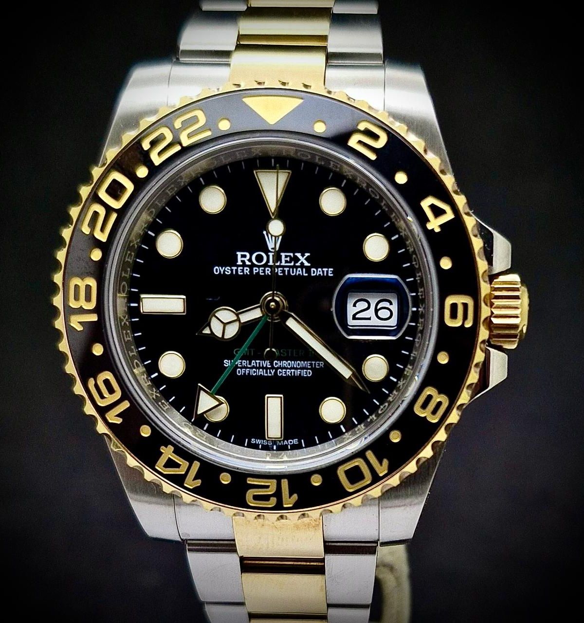 Rolex GMT Master II - Gold & Steel