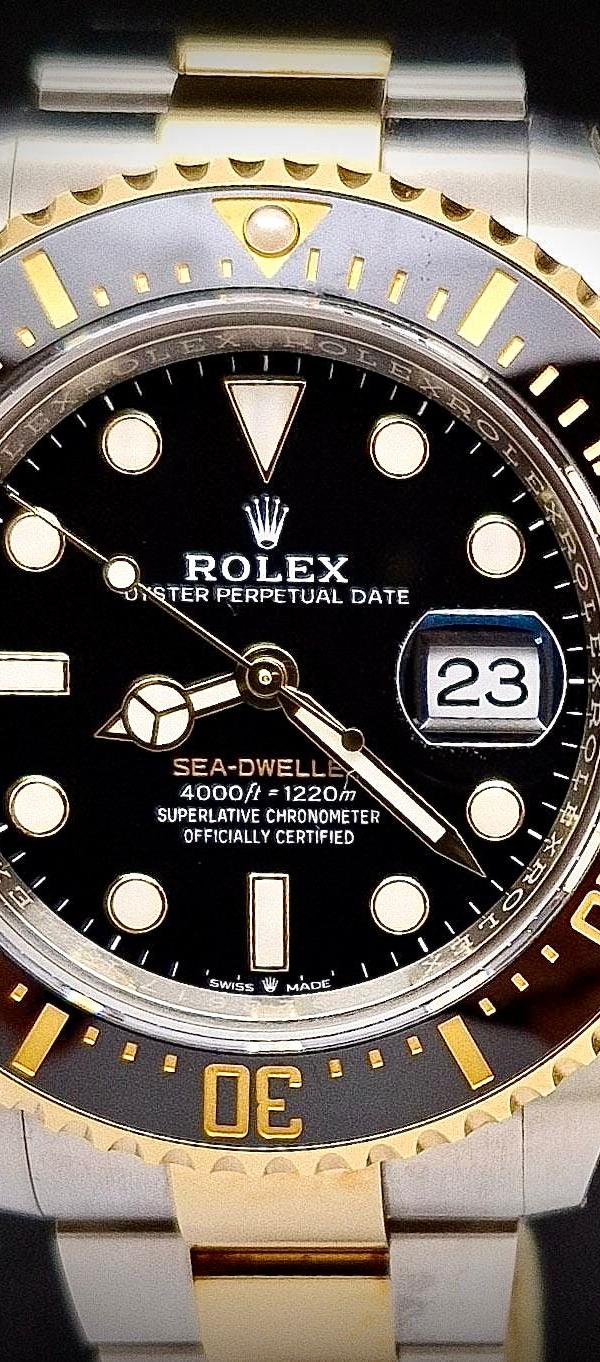 Rolex SEA-DWELLER GOLD & STEEL