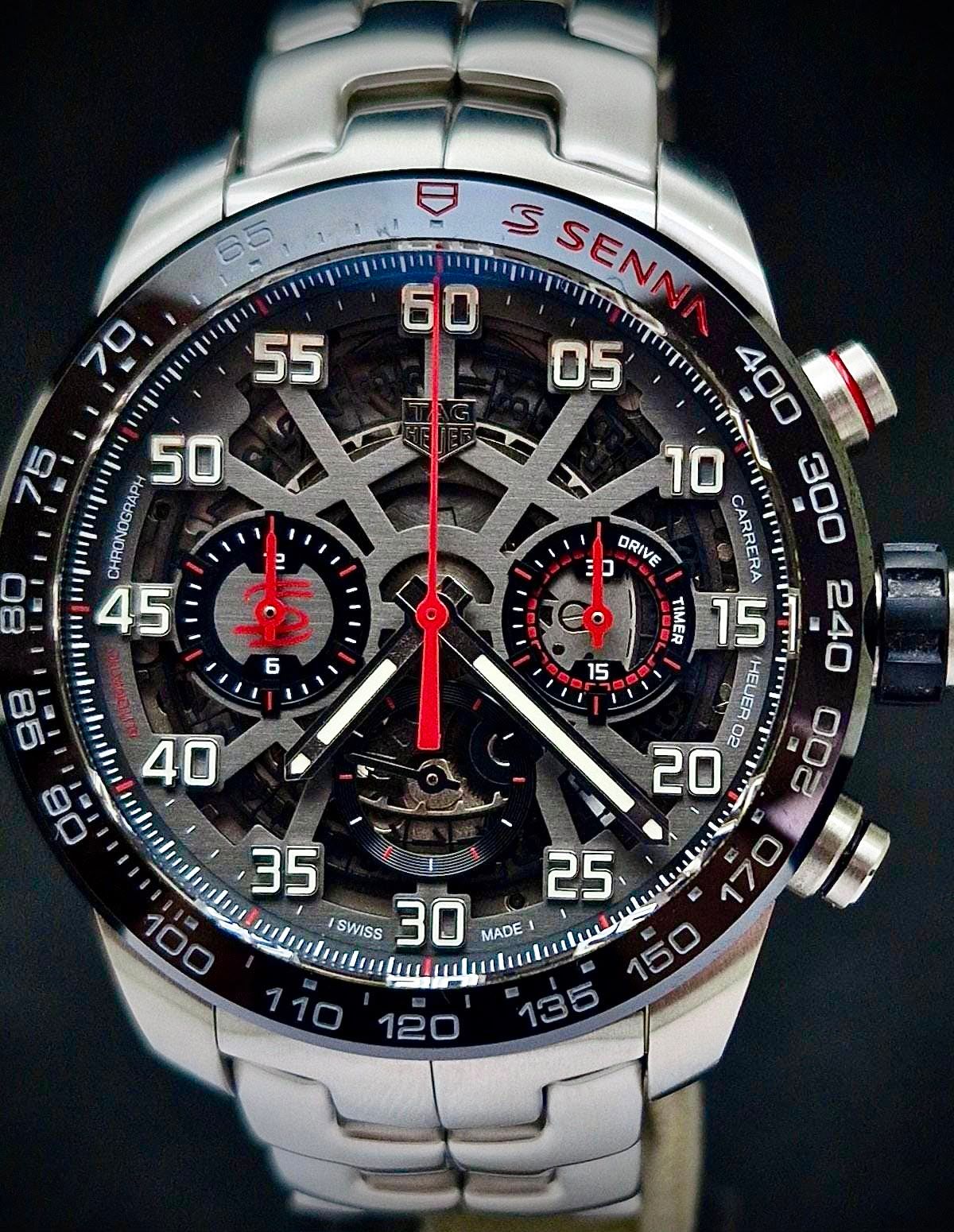 TAG Heuer CARRERA CALIBRE HEUER 02 AYRTON SENNA