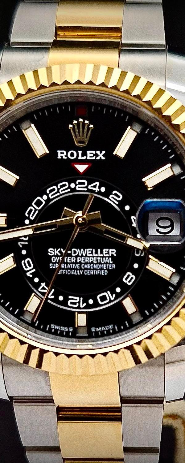 Rolex SKY-DWELLER GOLD & STEEL