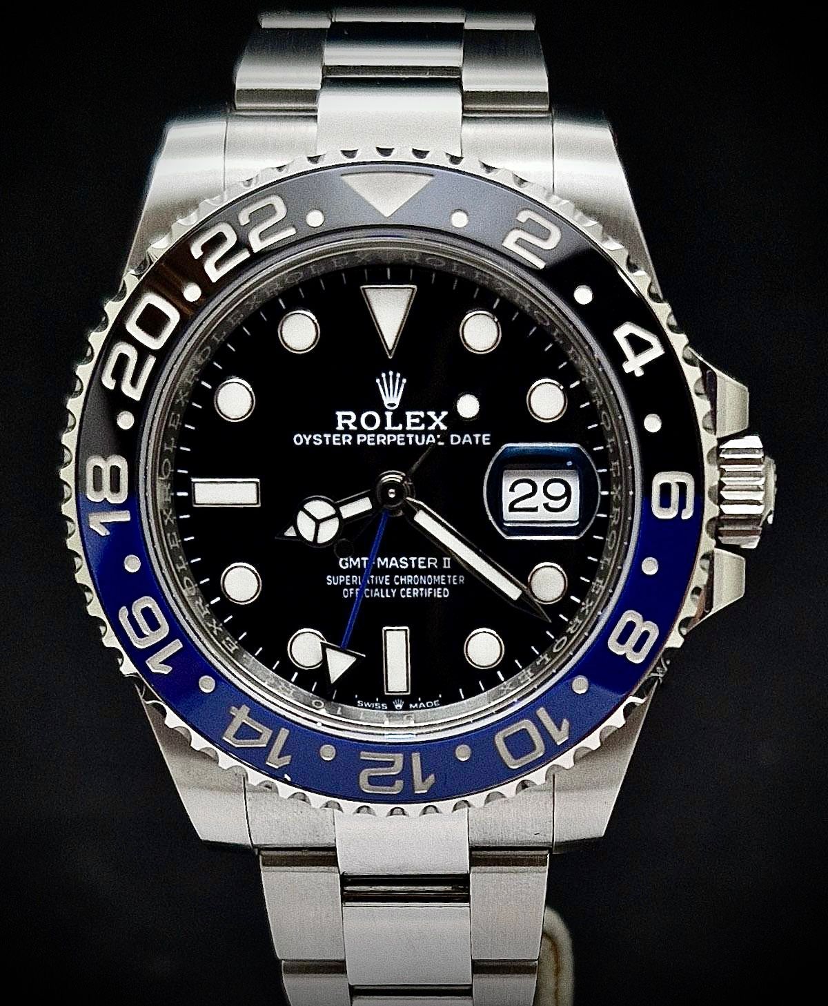 Rolex GMT Master II - Batman